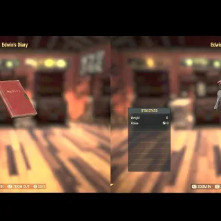 Edwin's Key + Diary