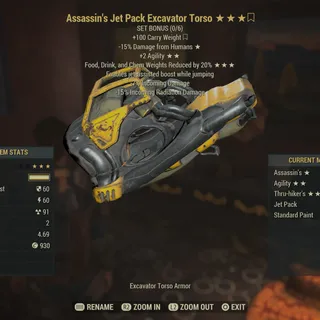 Excavator Jetpack Torso