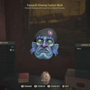 Fasnacht Glowing Captain