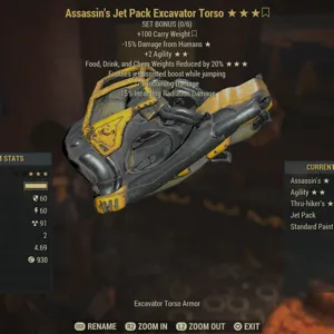 Excavator Jetpack Torso