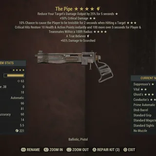 The Pipe (NEW Rare Weap)