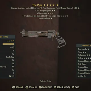 The Pipe (NEW Rare Weapon + Gift)