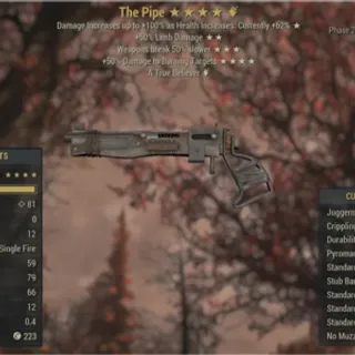 The Pipe (NEW Rare Weap)