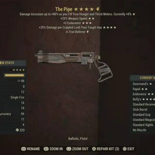 The Pipe (NEW Rare Weap)