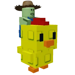 X10 Chicken zombie - grow a garden