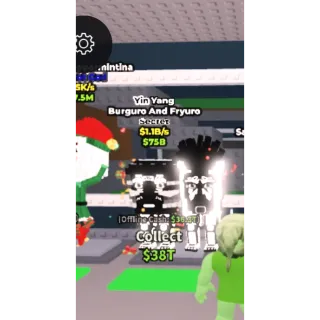 Yin yang burguru and fryuru 1.1b/s - steal a brainrot