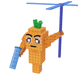 X10 Mr. Carrot - plants vs brainrots