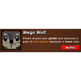 MEGA WOLF - GROW A GARDEN 2 / GAG2
