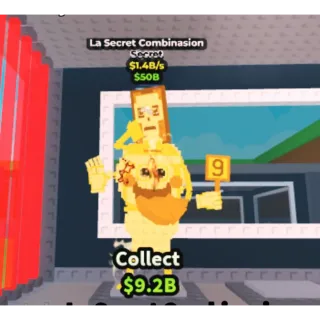 Gold la secret 1b/s+ - steal a brainrot