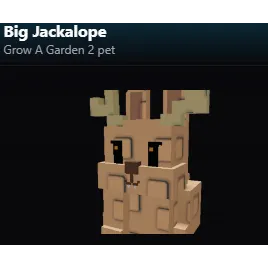 BIG JACKALOPE - GROW A GARDEN 2 / GAG2