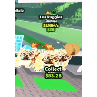 Los puggies 285 m/s steal a brainrot