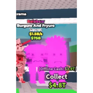 Rainbow burguro and fryuro 1.5b/s - steal a brainrot