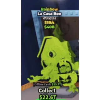 Rainbow la casa boo 1b/s - steal a brainrot