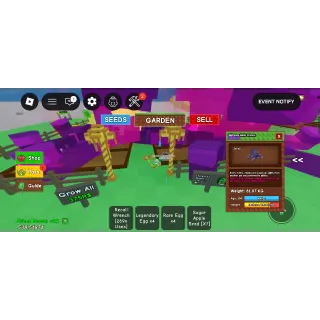 Huge nightmare mimic 61+kg - grow a garden