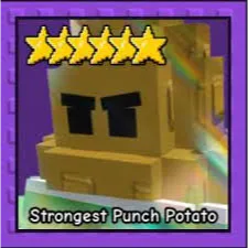 STRONGEST PUNCH POTATO - GARDEN TOWER DEFENSE / GTD