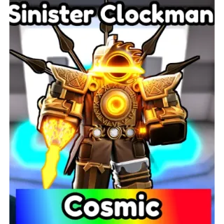 SINISTER CLOCKMAN - SKIBIDI TOWER DEFENSE