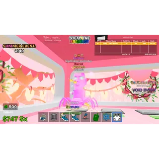 Rainbow Gigalitraktos Spidorobos 3 traits Fortnite Steal The Brainrot