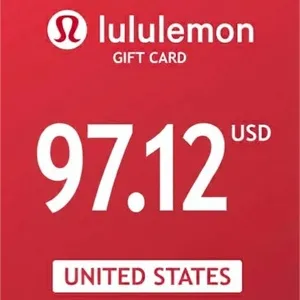 $97.12 Lululemon gift card