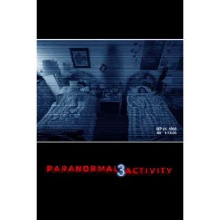 Paranormal Activity 3 (4K Vudu)