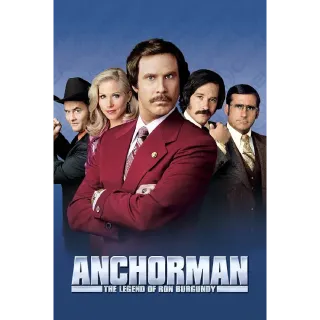 Anchorman: The Legend of Ron Burgundy (4K Vudu)