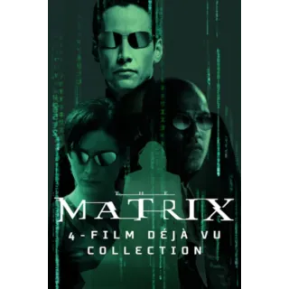 Matrix 4-Film Déjà Vu Collection (4K Movies Anywhere)