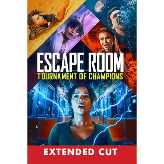 Escape Room: Tournament of Champions (Extended Cut) (4K Movies Anywhere)