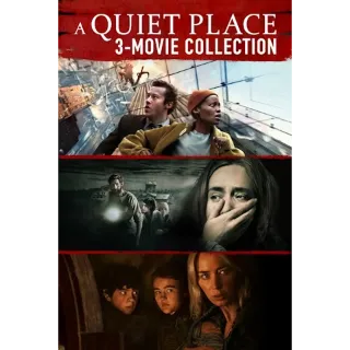 A Quiet Place 3-Movie Collection (4K Vudu/Fandango at Home)