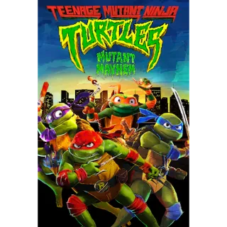 Teenage Mutant Ninja Turtles: Mutant Mayhem (4K Vudu) Instant Delivery!