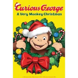 Curious George: A Very Monkey Christmas (Movies Anywhere)