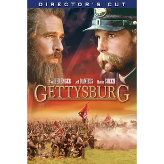 Gettysburg (Director's Cut) (Movies Anywhere)