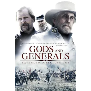 Gods And Generals (Extended Director's Cut) (Movies Anywhere)