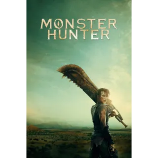 Monster Hunter (4K Movies Anywhere) Instant Delivery!