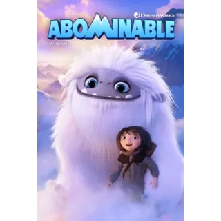 Abominable (4K Movies Anywhere)