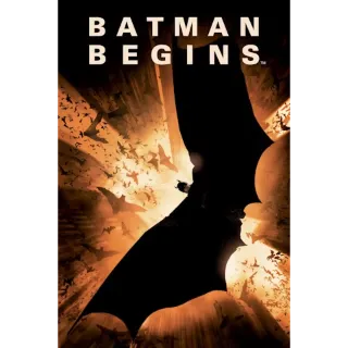 Batman Begins (4K Movies Anywhere)