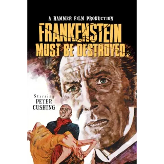 Frankenstein Must Be Destroyed (Movies Anywhere)