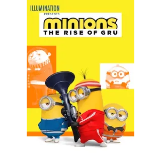 Minions: The Rise Of Gru (4K Movies Anywhere) Instant Delivery!