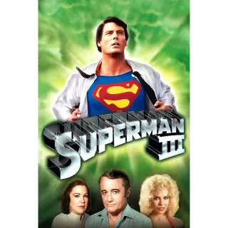 Superman III (4K Movies Anywhere)