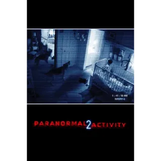 Paranormal Activity 2 (4K Vudu)