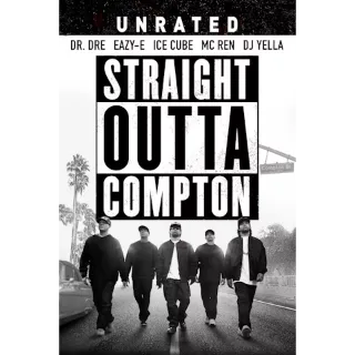 Straight Outta Compton (Unrated) (4K Movies Anywhere)