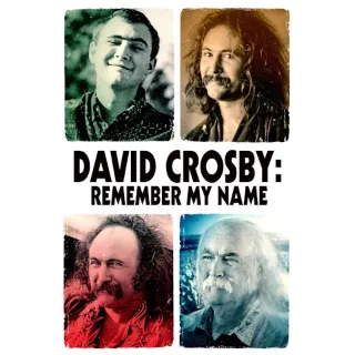 David Crosby: Remember My Name (Vudu)