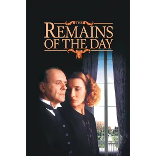 The Remains Of The Day (4K Movies Anywhere)