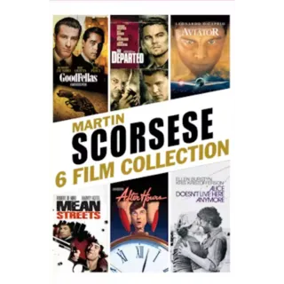 Scorsese 6-Film Collection (4K/HD Movies Anywhere) 