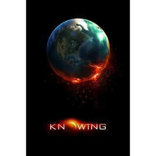 Knowing (4K UHD Vudu) Instant Delivery!