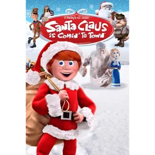 Santa Claus Is Comin' To Town (4K Movies Anywhere) Instant Delivery!