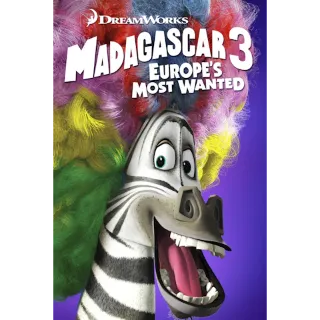 Madagascar 3: Europe's Most Wanted (Movies Anywhere)