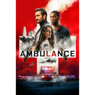 Ambulance (4K Movies Anywhere) Instant Delivery!