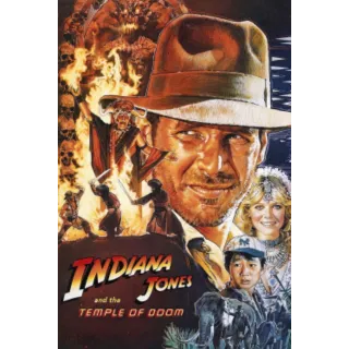 Indiana Jones and the Temple of Doom (4K Vudu/iTunes)