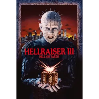 Hellraiser 3: Hell On Earth (4K Vudu/Fandango at Home)