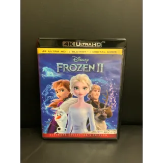 Disney's Frozen II 4K UHD/Blu-ray Free Shipping!