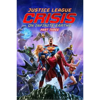 Justice League: Crisis on Infinite Earths Part Three (4K Movies Anywhere)